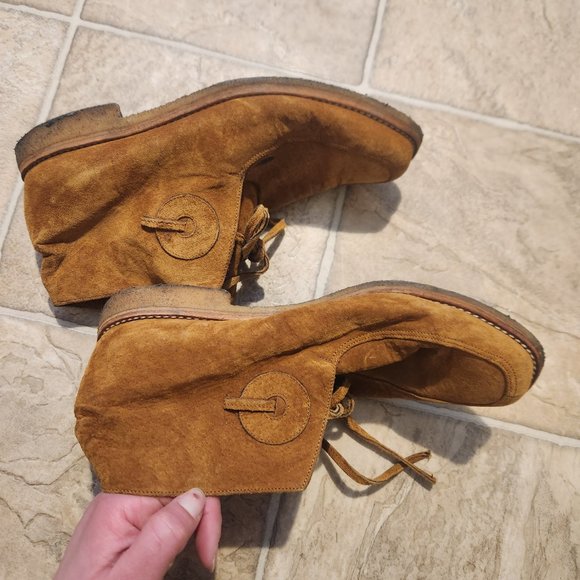 Suede tie-front shoes - Picture 5 of 5